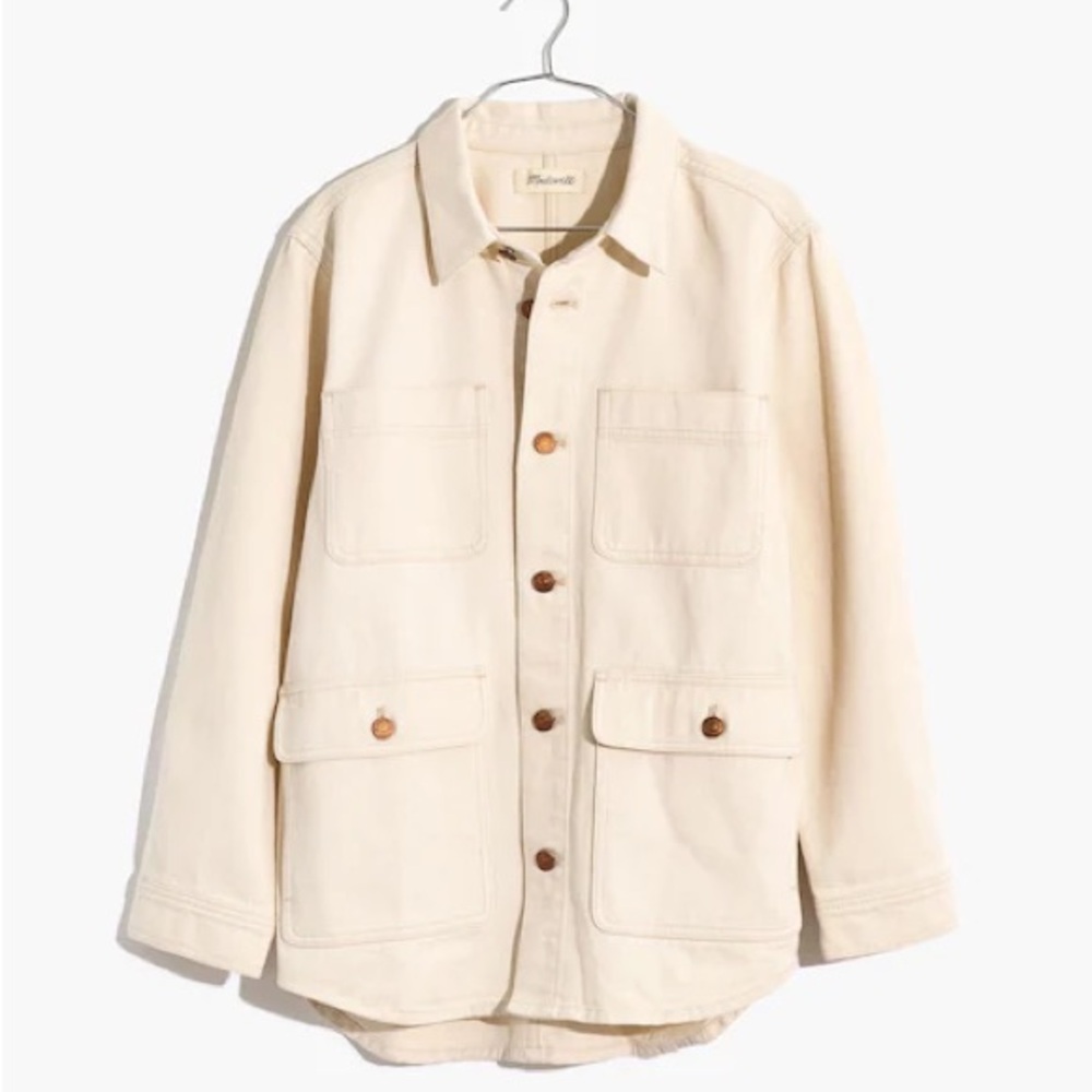 Madewell Ashford Chore Jacket in Ercu
